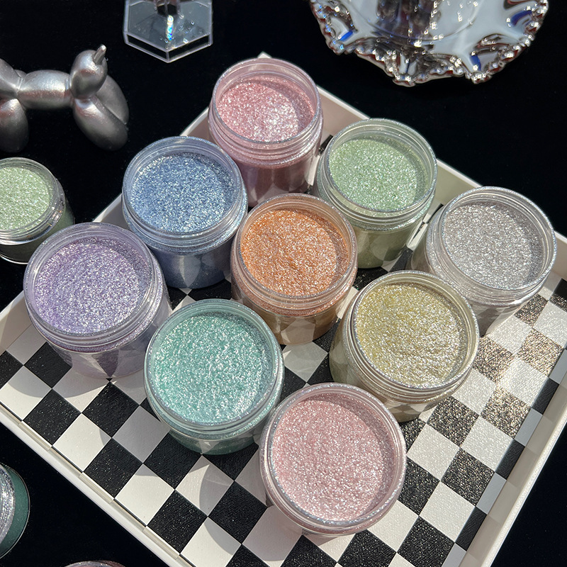 Resin Art Supplies - Mermaid Diamond Glitter Mica Powder, Shiny