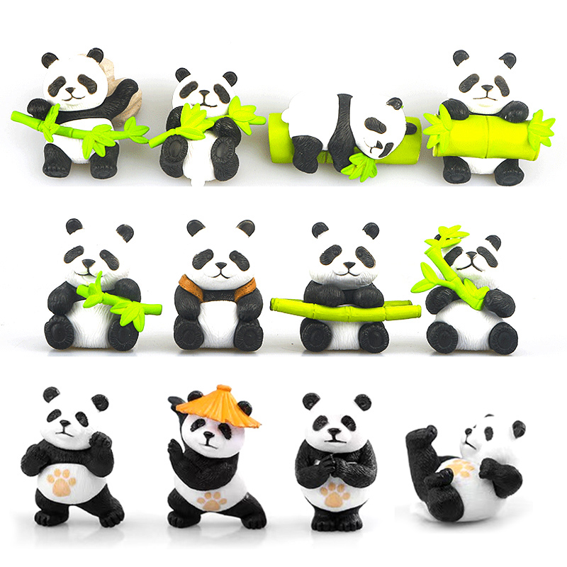 Resin Art Design - New Cute Panda Design Car Console