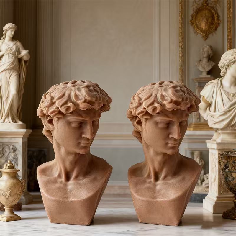 Resin Art Supplies - David Head Sculpture Silicone Mold DIY