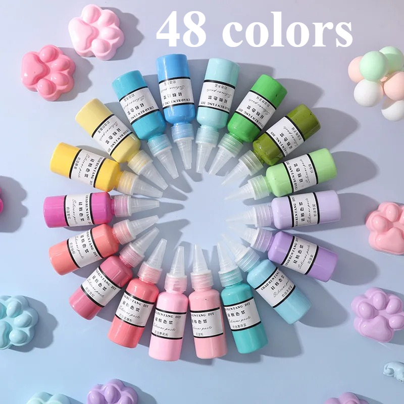 Resin Color Paste - DIY Squishy Toys Color Paste,Silicone Oil-Based