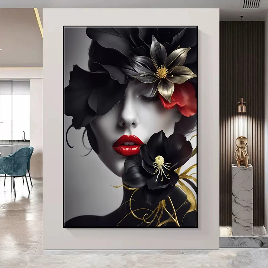 Resin Art Aesthetic - 5D Diamond Painting Kit Modern Abstract