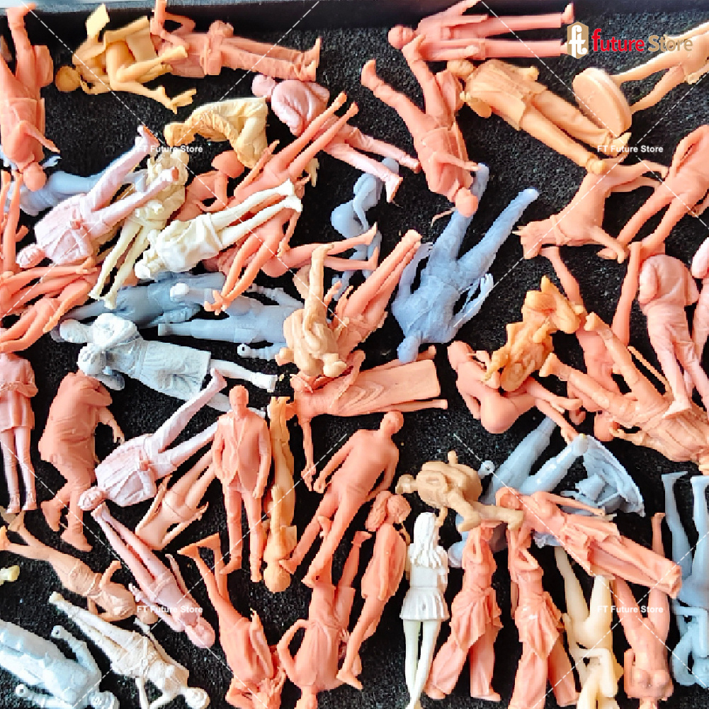 Resin Art Anime - DIY Blind Box 5/10 Pcs/Set Unpainted