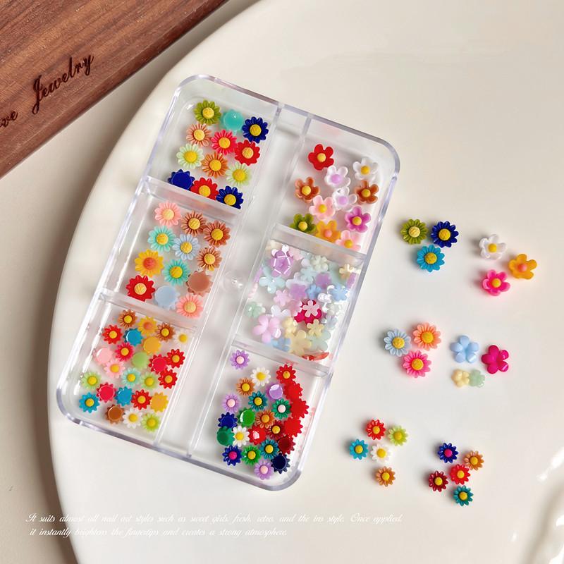 Resin Art Using Flowers - New Summer Vibe Sunflower Nail Charms