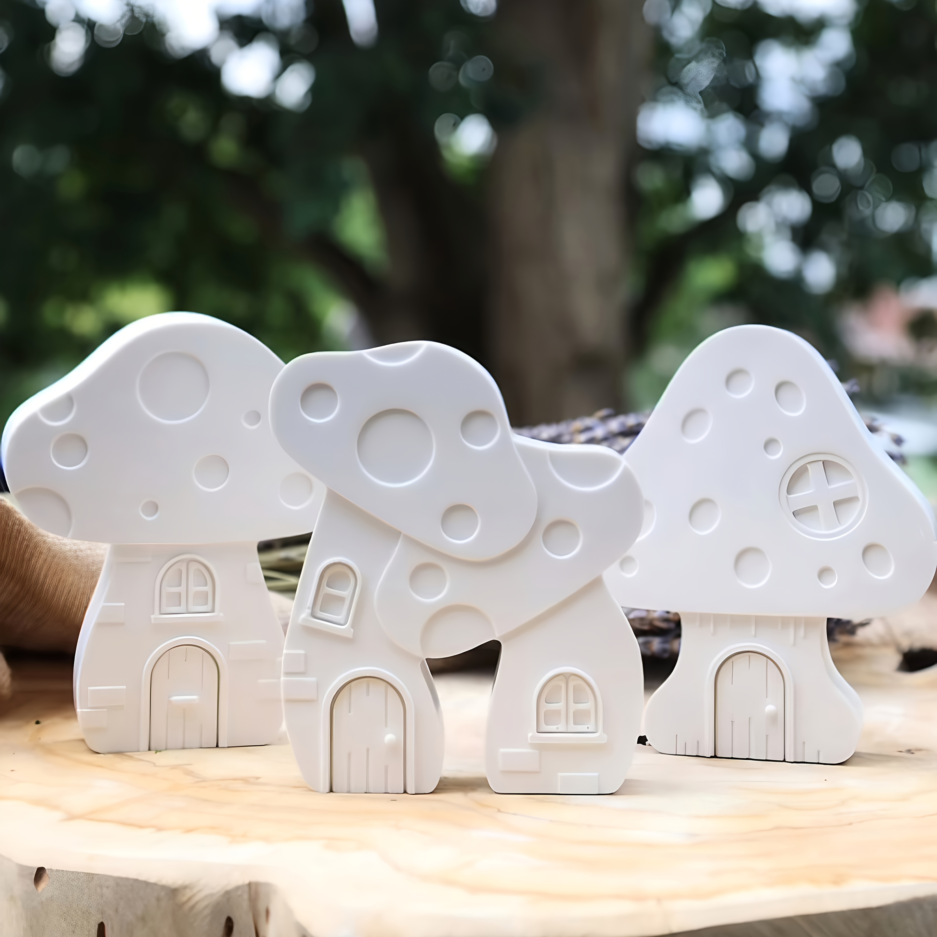 Resin Art Products - Mushroom House Mold - Cute Mushroom