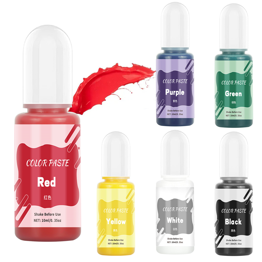 Resin Color Paste - 10ml/Bottle Paste Pigment UV Resin Liquid