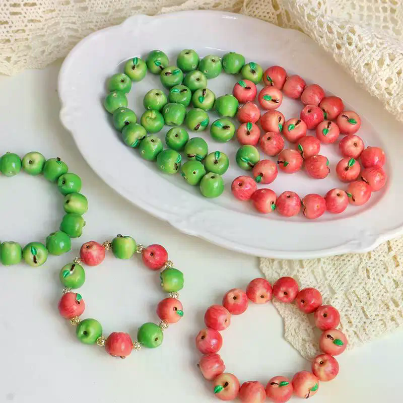 Resin Art Necklace - 5/10Pcs Art Supplies Cute Simulation 3D