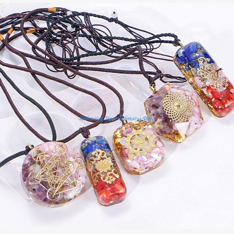Resin Art Necklace - 573B Handmade Jewelry Necklace Resin Mold