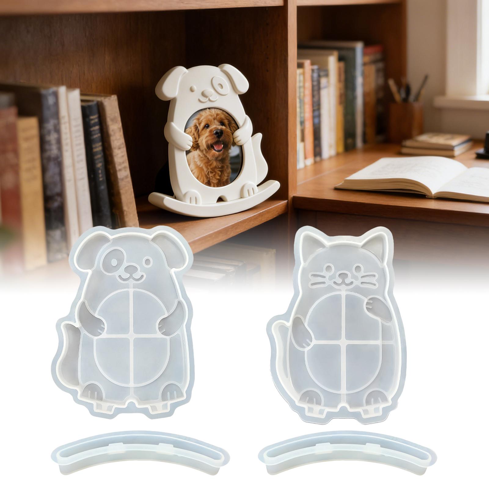 Resin Art Supplies - Silicone Resin Molds Easy Release Dog