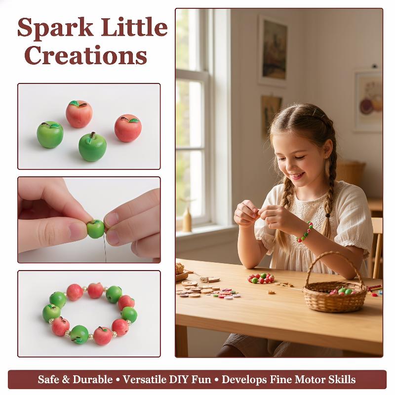 Resin Art Necklace - 5/10Pcs Art Supplies Cute Simulation 3D