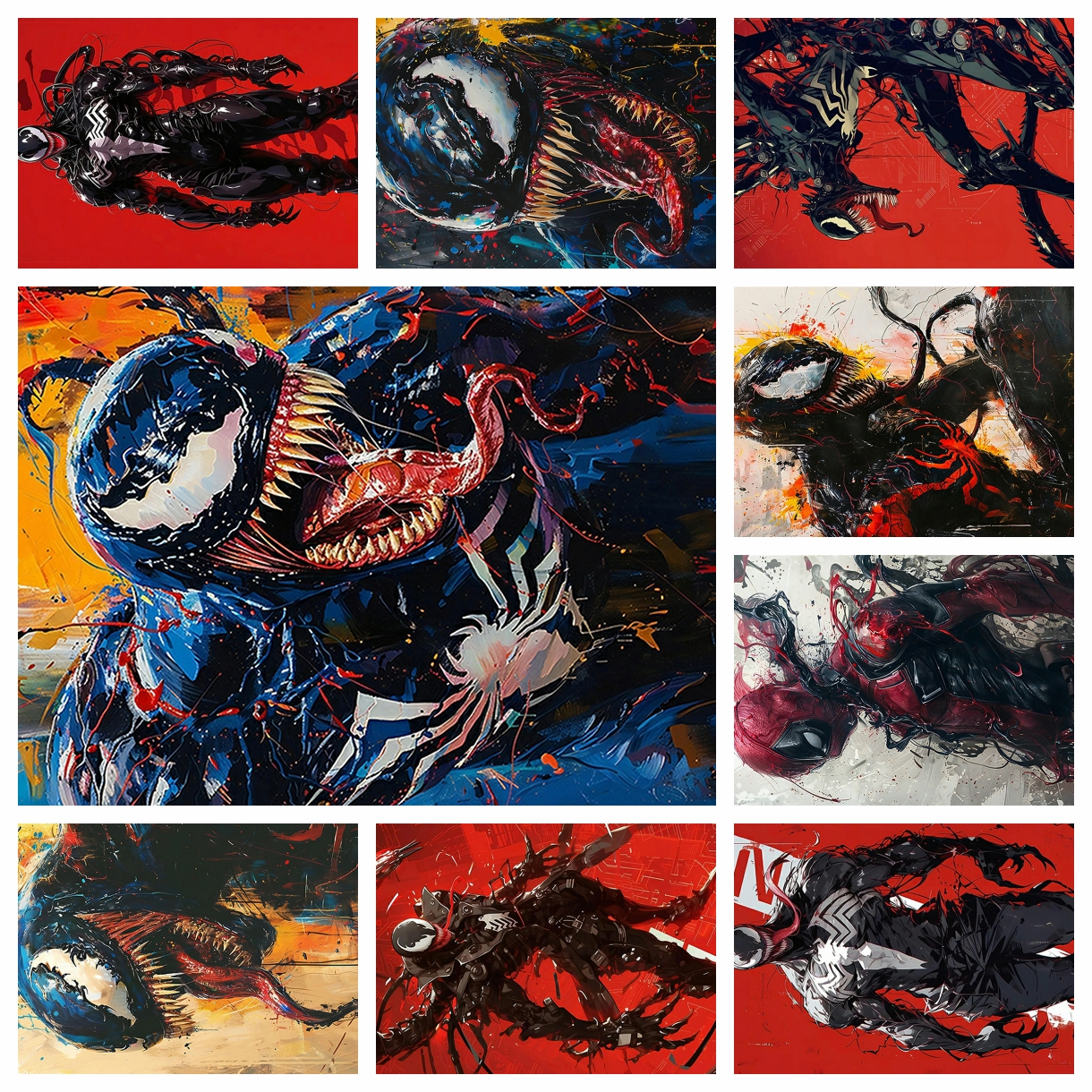 Anime Marvel venom spider-man  – обзор и цена Resin Art And Craft