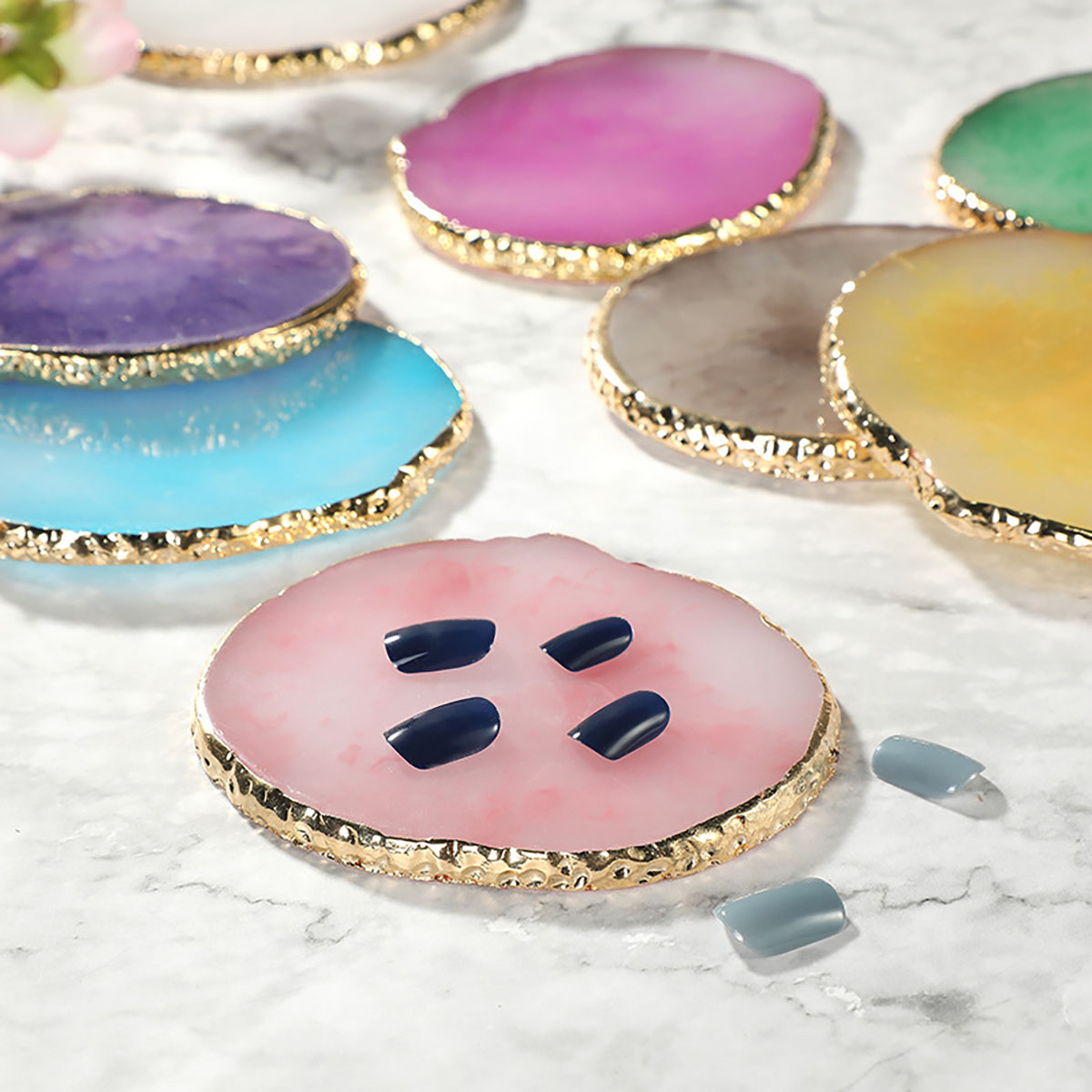 Irregular Multi Colour Resin J – обзор и цена Resin Art Necklace