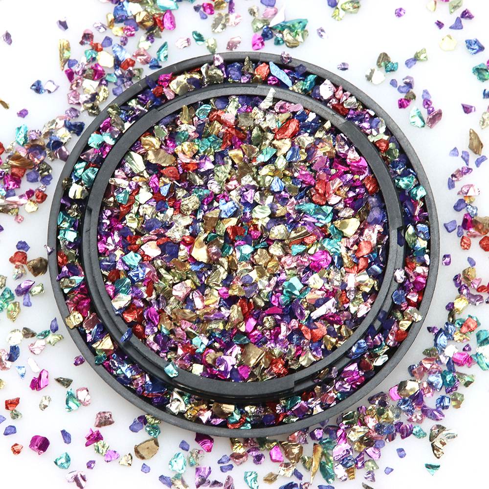Multi color mixed nail 10g/Lot – обзор и цена Resin Art Necklace