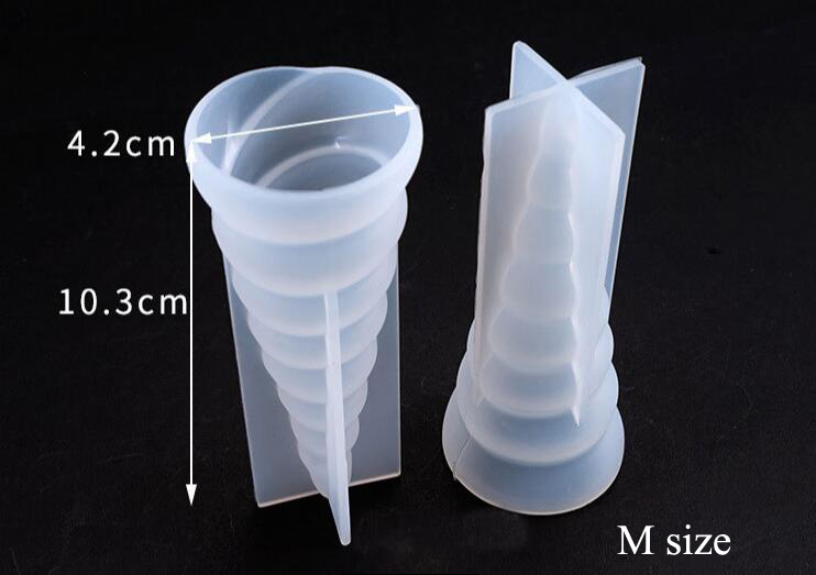 3D Unicorn Horn Silicone Mold  – обзор и цена Resin Art Supplies