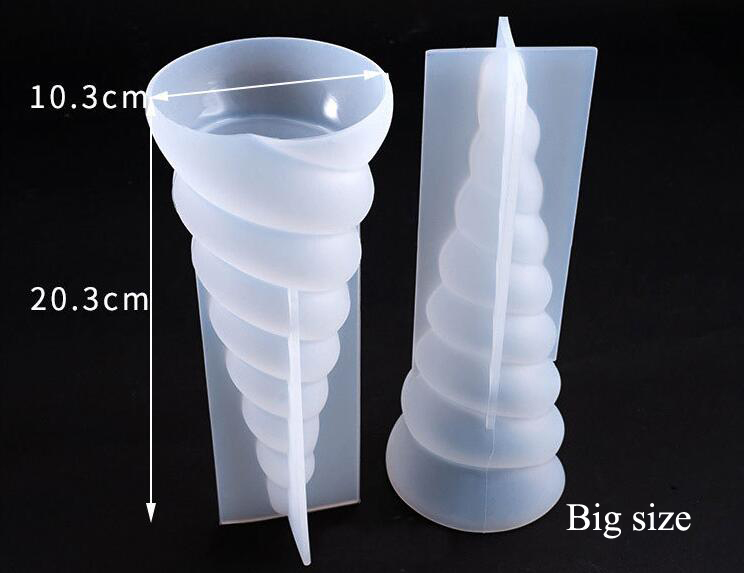 3D Unicorn Horn Silicone Mold  – обзор и цена Resin Art Supplies