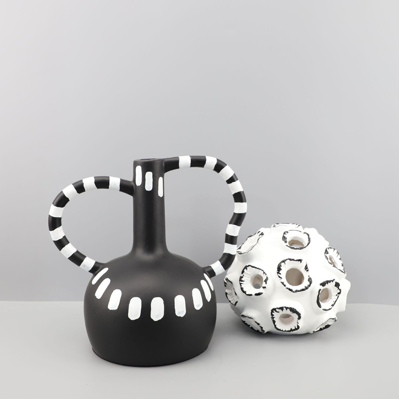 Modern Art Black and White Pol – обзор и цена Resin Art Dining Table