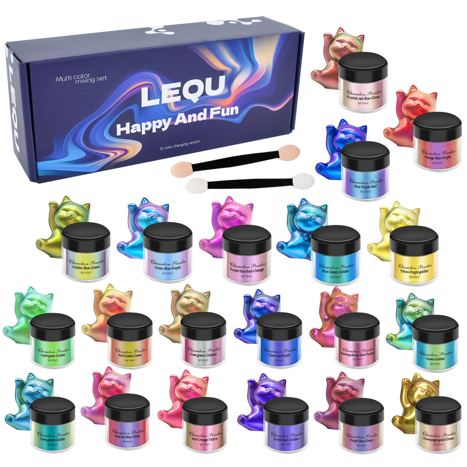 1 Set Chameleon Powder Nail Ch – обзор и цена Resin Dye Opaque