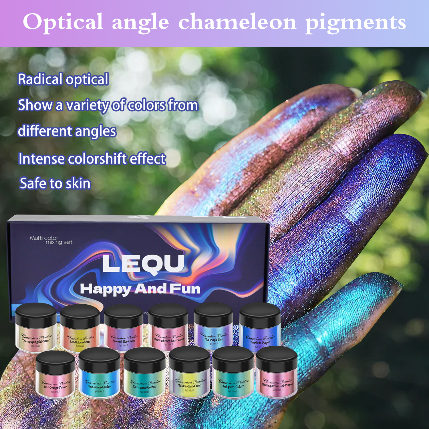 1 Set Chameleon Powder Nail Ch – обзор и цена Resin Dye Opaque
