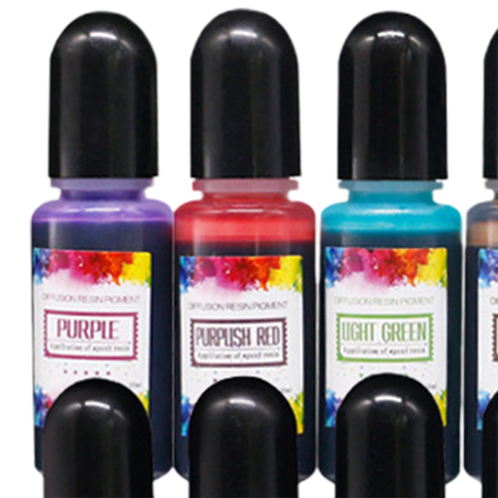24Pcs Alcohol Inks Epoxy Resin – обзор и цена Resin Pigment Alcohol Ink