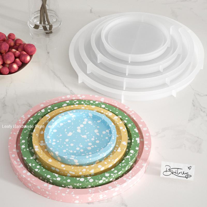 Circular Tray Silicone Molds f – обзор и цена Resin Art Tray