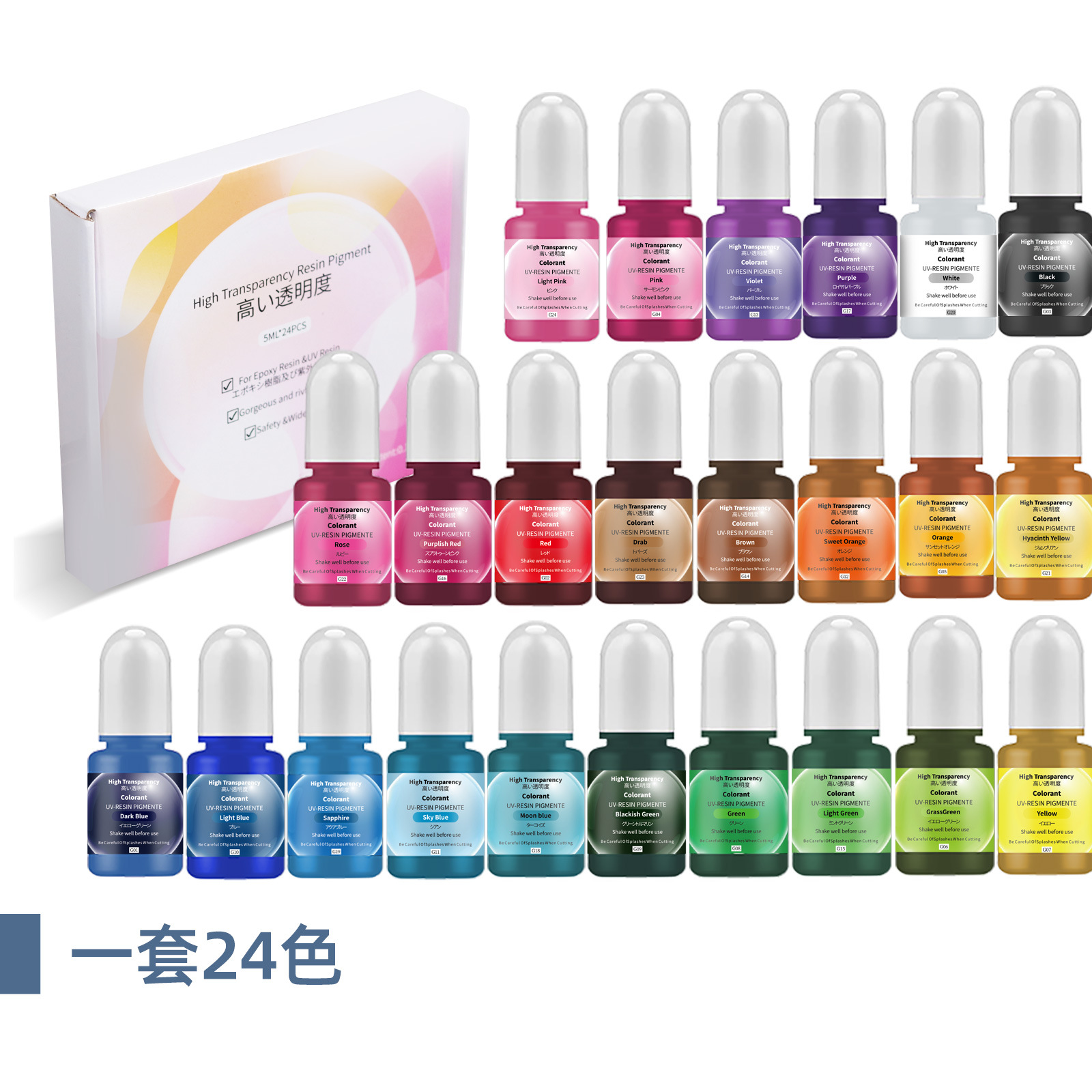 High Concentration Resin Color – обзор и цена Resin Color Paste