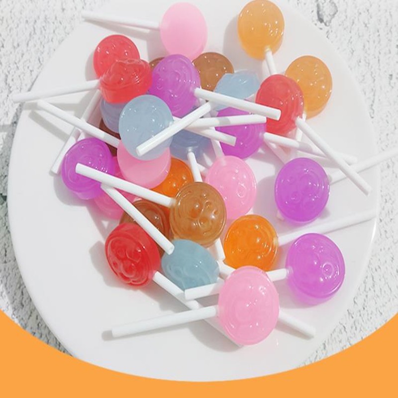 Kawaii Cartoon Lollipop Resin  – обзор и цена Resin Art Supplies