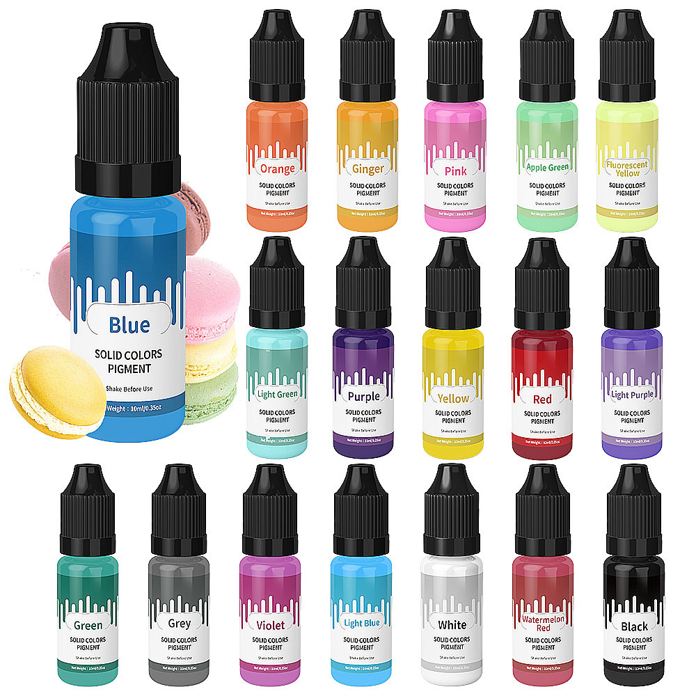 18Colors 10ml Macaron Solid Pa – обзор и цена Resin Dye Opaque