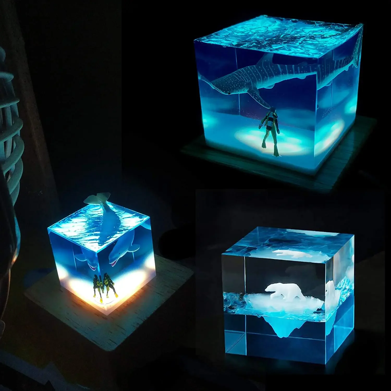Square Light Resin Mold,led Si – обзор и цена Resin Art And Wood