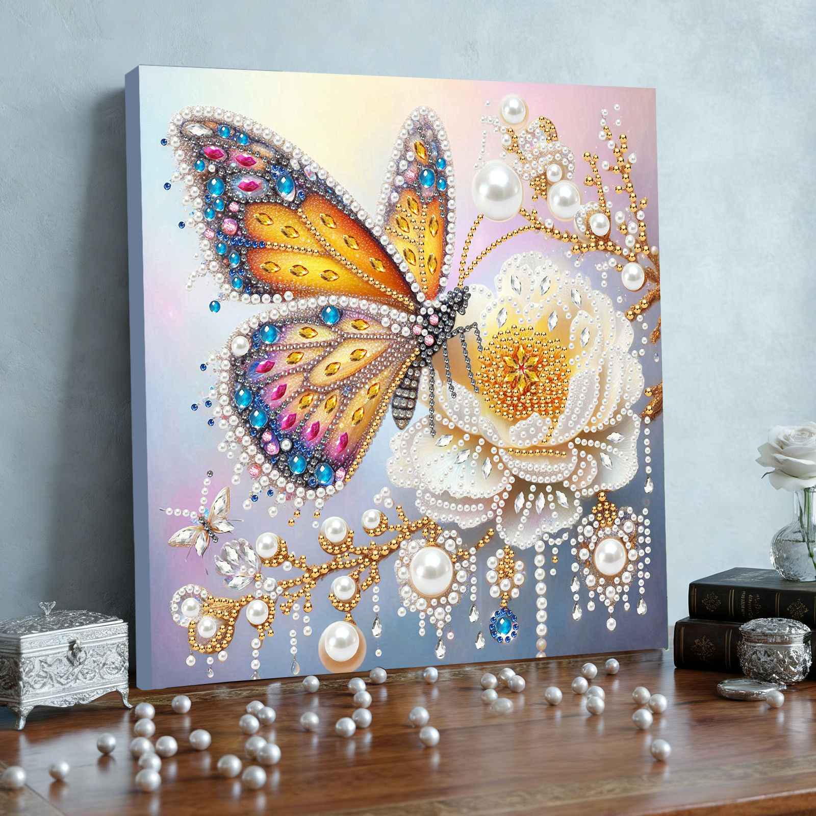 Diamond Dots Pearl Gem Paintin – обзор и цена Resin Art Frame