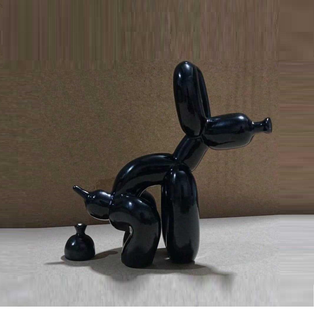 Modern Art Squat Balloon Dog A – обзор и цена Resin Art And Wood