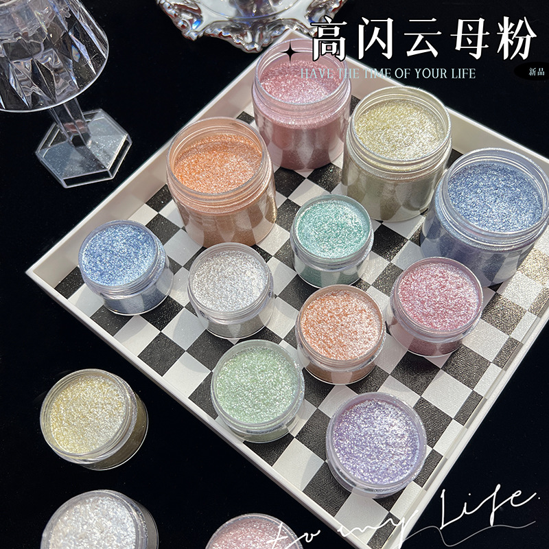 Mermaid Diamond Glitter Mica P – обзор и цена Resin Art Supplies