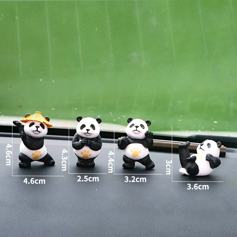 New Cute Panda Design Car Cons – обзор и цена Resin Art Design
