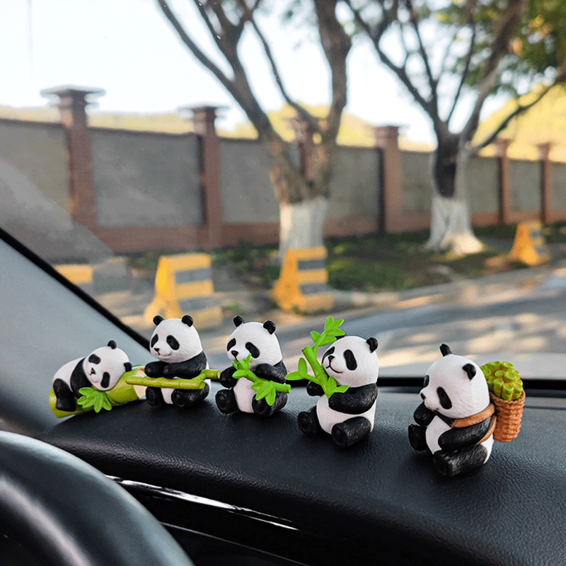 New Cute Panda Design Car Cons – обзор и цена Resin Art Design