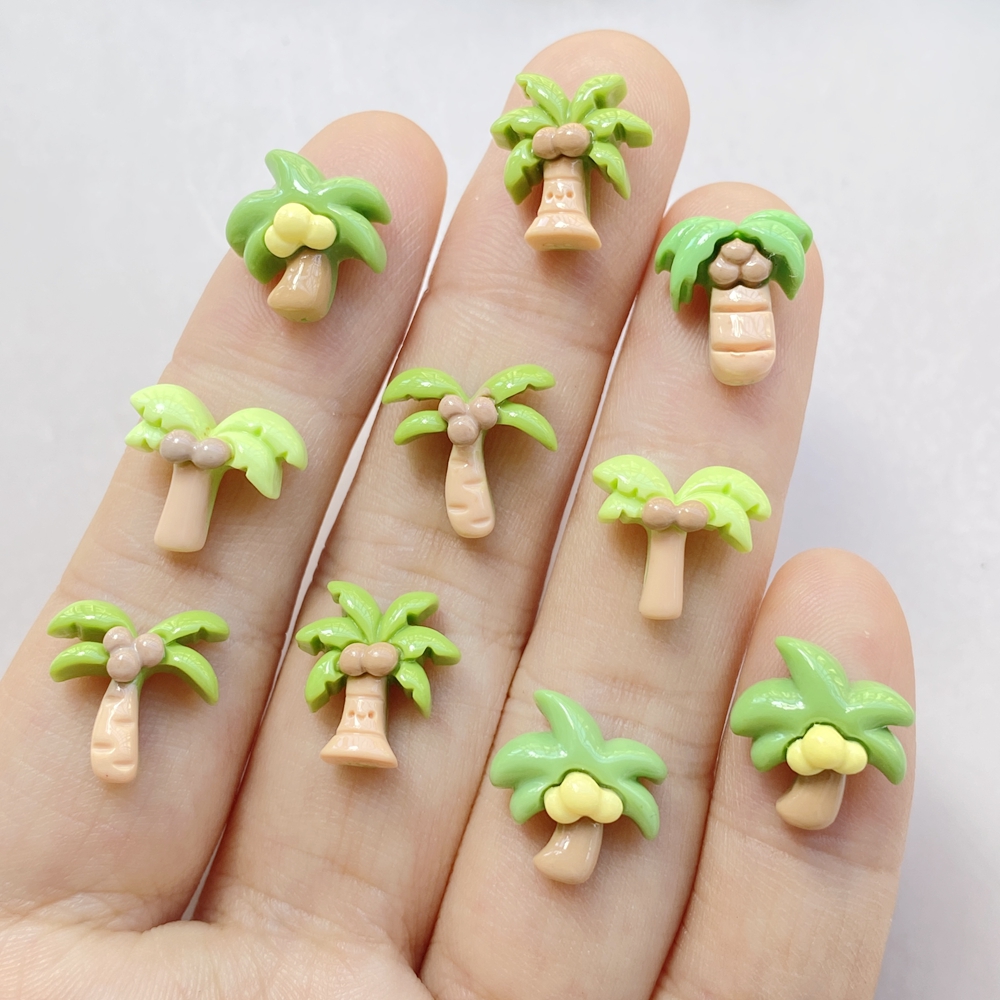 20Pcs Cute Cartoon Coconut Dri – обзор и цена Resin Art Design