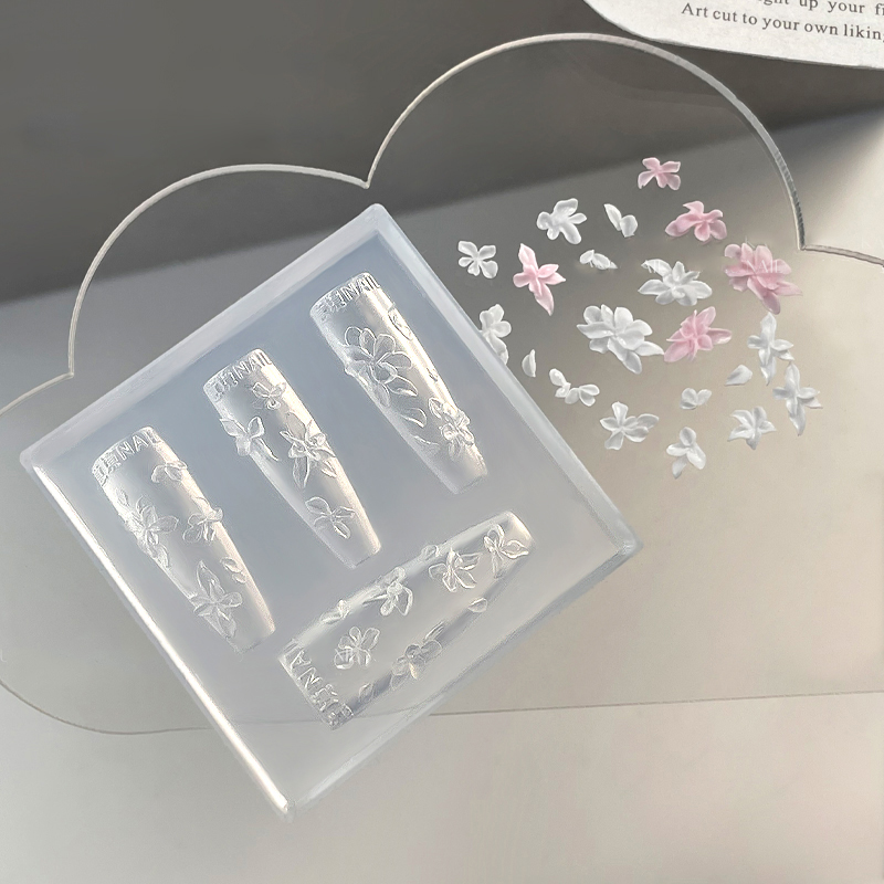 3D Flowers Nail Mold DIY Silic – обзор и цена Resin Art Template