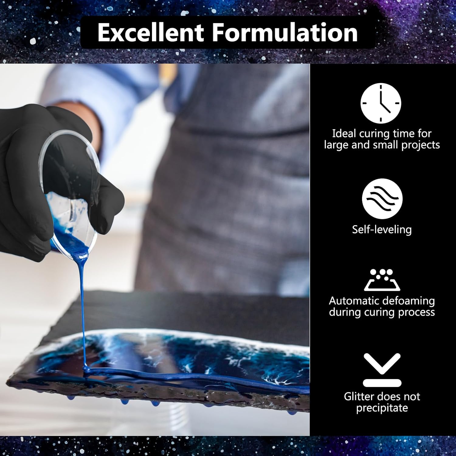 Crystal Clear Epoxy Resin Kit  – обзор и цена Resin Art Products