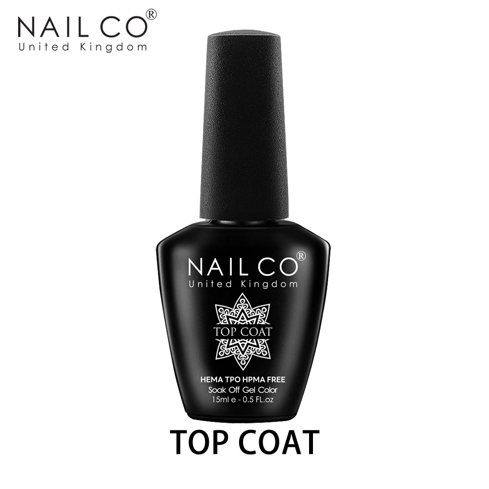 NAILCO 15ml Top Coat And Base  – обзор и цена Resin Art Varnish