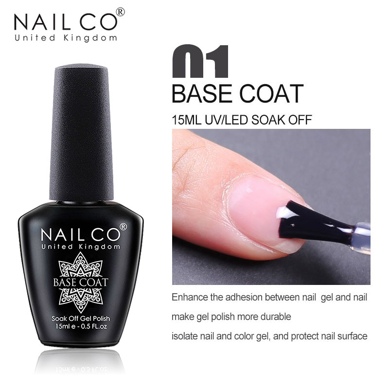NAILCO 15ml Top Coat And Base  – обзор и цена Resin Art Varnish