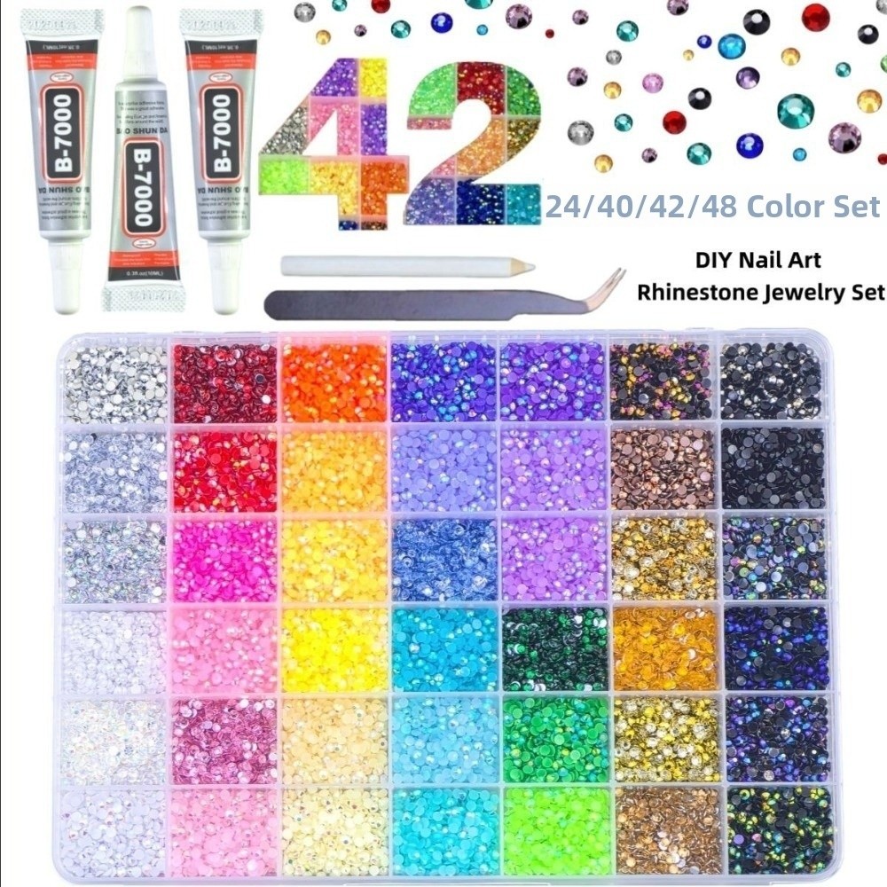 Multicolor Resin Rhinestone Ki – обзор и цена Resin Art Supplies
