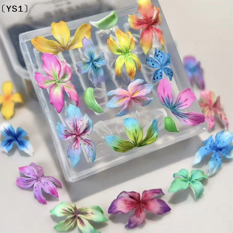 〔YS1〕3D Flowers Nail Mold DIY  – обзор и цена Resin Art Template