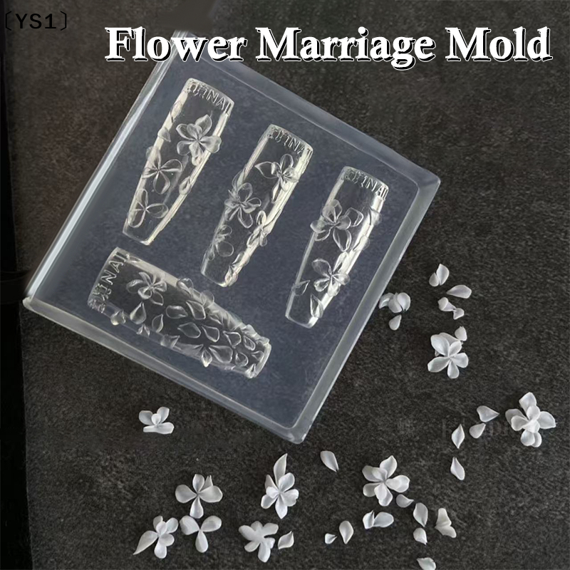 〔YS1〕3D Flowers Nail Mold DIY  – обзор и цена Resin Art Template