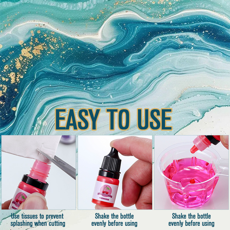 Epoxy Resin Color Pigment 24 V – обзор и цена Resin Dye Opaque