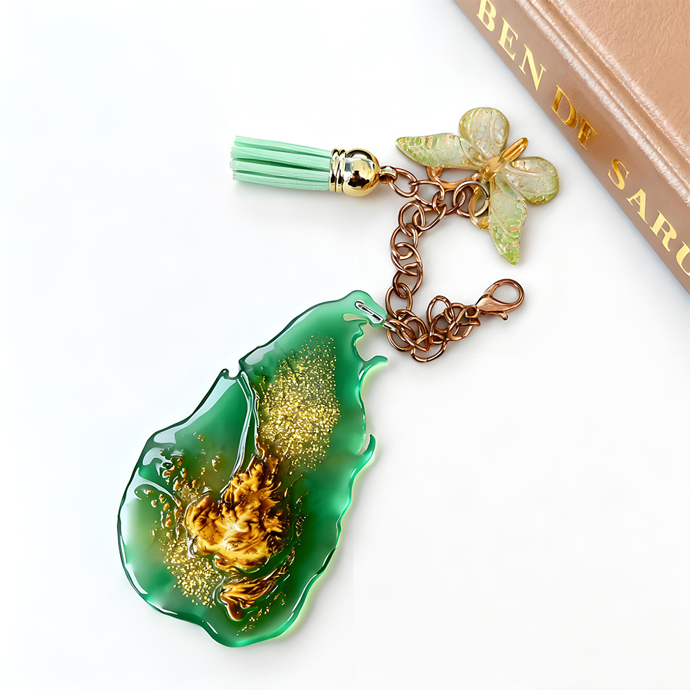 Sri Lanka Map Mold Pendant Key – обзор и цена Resin Art Keychain