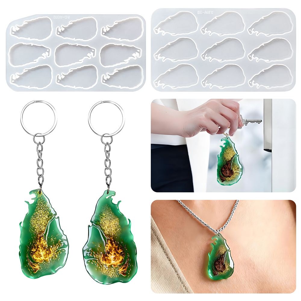 Sri Lanka Map Mold Pendant Key – обзор и цена Resin Art Keychain