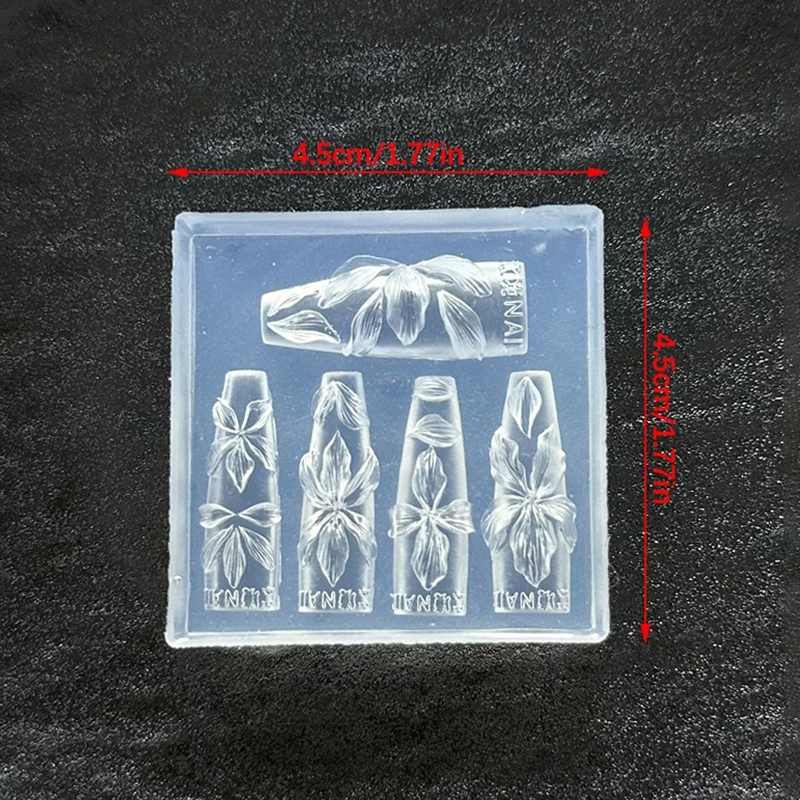 3D Flowers Nail Mold DIY Silic – обзор и цена Resin Art Template