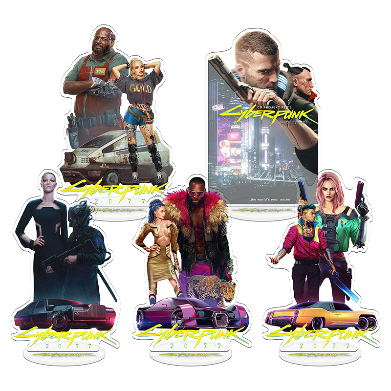 Cyberpunk 2077 V Game Merchand – обзор и цена Resin Art Anime