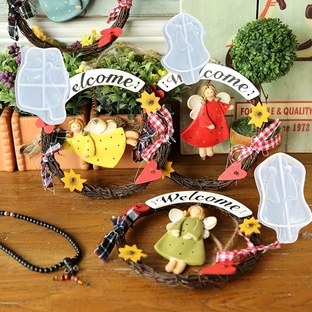 4pcs Angel Pendant Mold, Resin – обзор и цена Resin Art Products