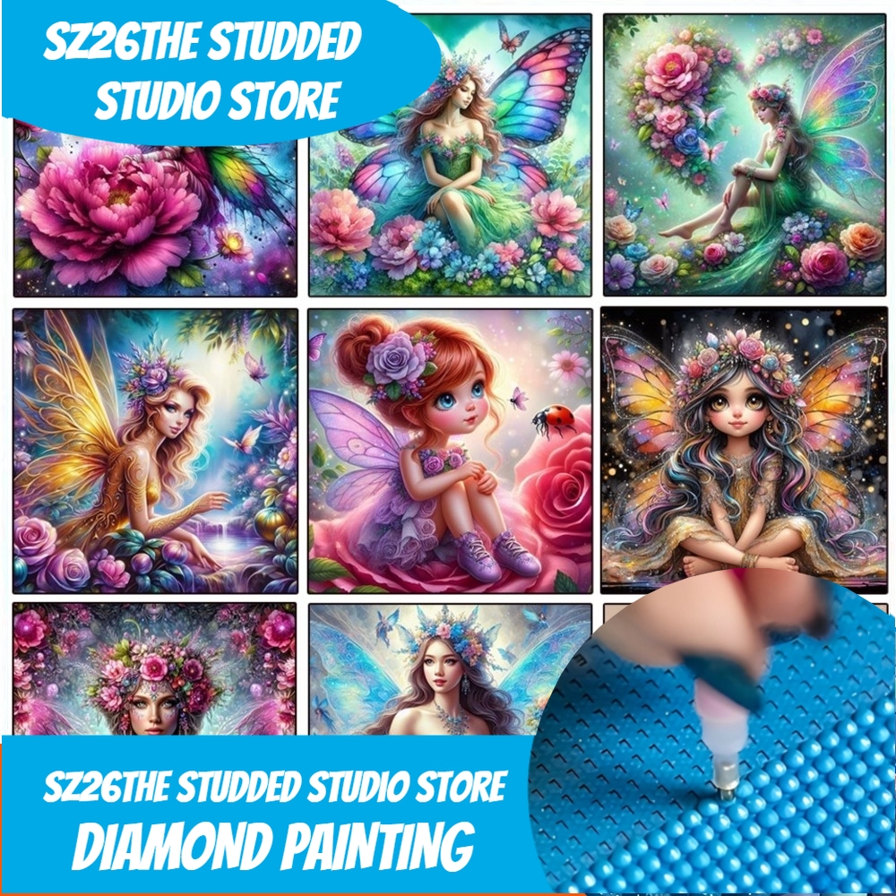 Sz26The Studded Cute Elf Girl  – обзор и цена Resin Art Design