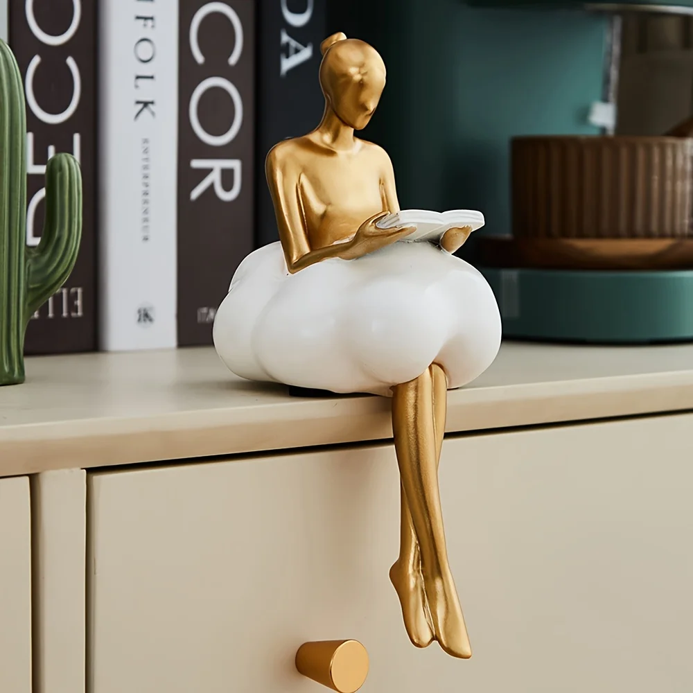 Cloud Girl Sculpture Abstract  – обзор и цена Resin Art Aesthetic