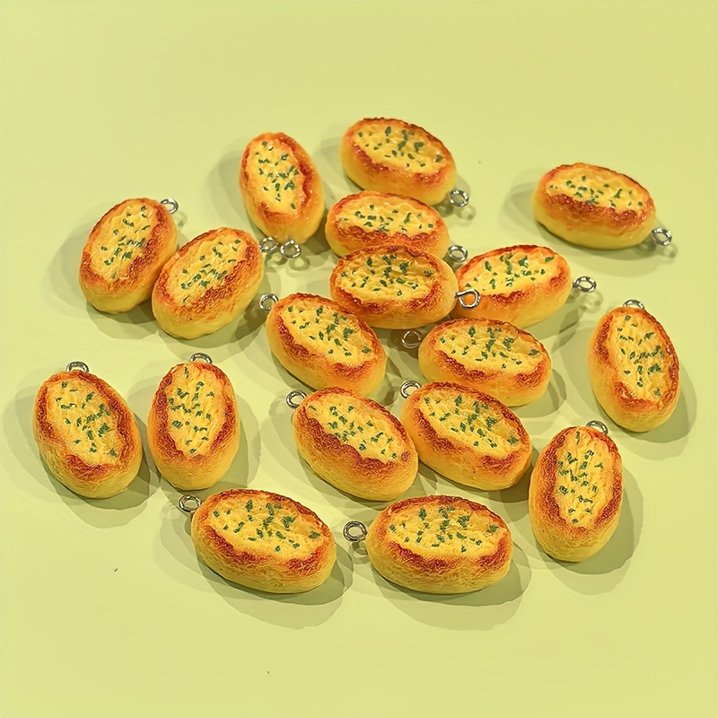 6Pcs Cartoon Cheese Bread Resi – обзор и цена Resin Art Essentials
