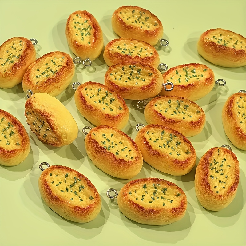 6Pcs Cartoon Cheese Bread Resi – обзор и цена Resin Art Essentials